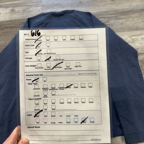 Patagonia Blue Mens M P-6 Logo Organic Cotton Lightweight Crewneck Sweatshirt - Picture 6 of 10